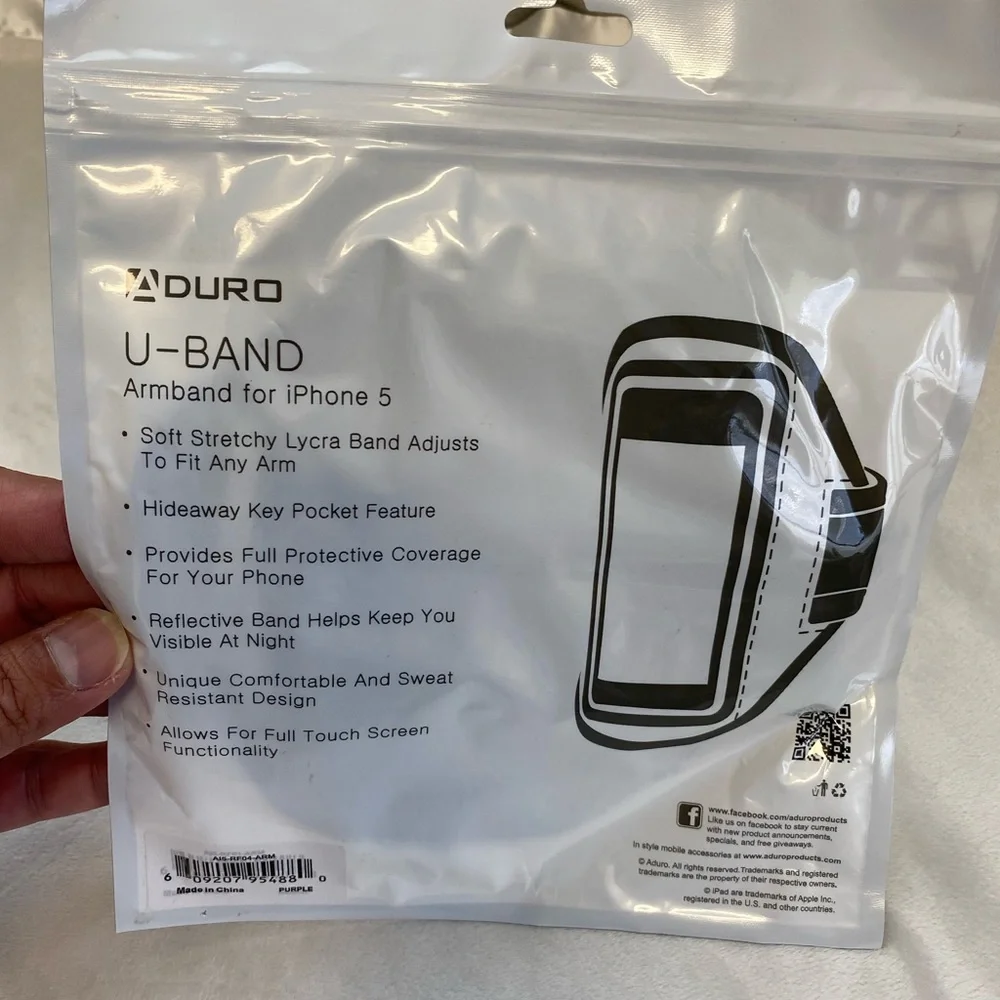 iPhone 5 Armband Phone Holder Case Adjustable Running Hiking